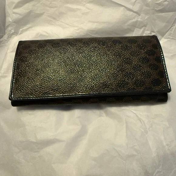 Celine Black and Brown Wallet - Picture 9 of 13